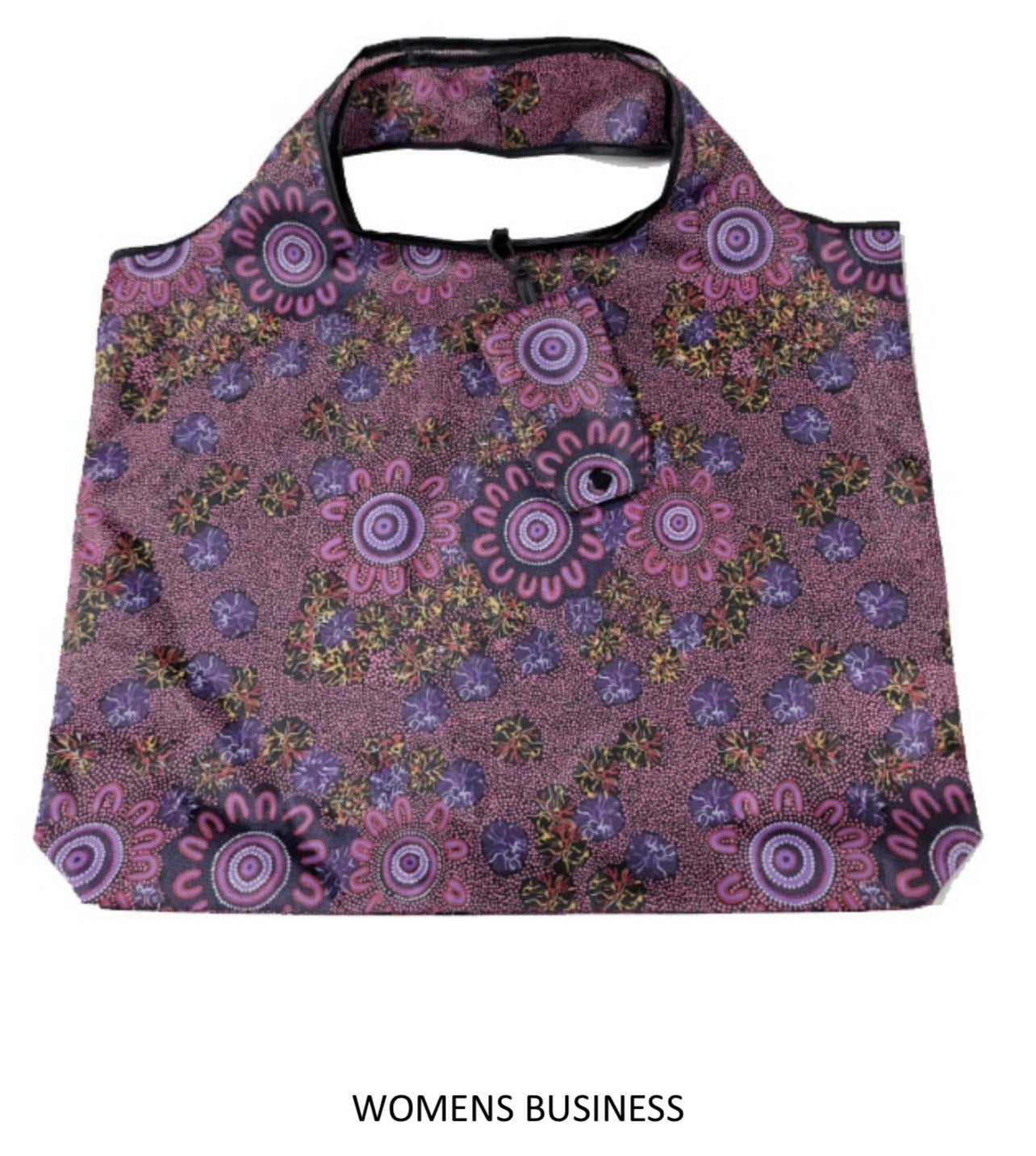 Re-useable Shopping Bag In Carry Pouch