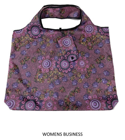 Re-useable Shopping Bag In Carry Pouch