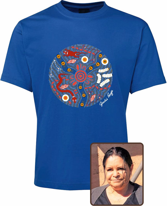 T Shirt Kids Regular Fit - Julie Paige, Bush Tucker Design