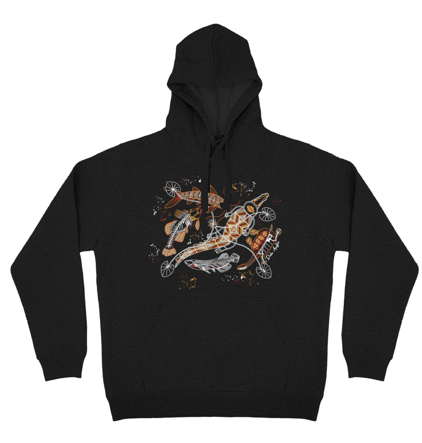 Adults Cozy Hoodie - Kabbal Anme By Dale Austin
