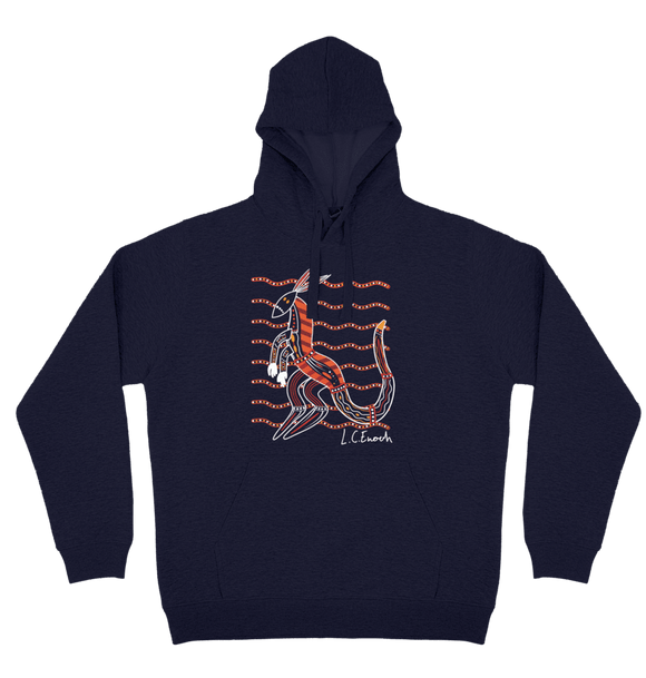 Adults Cozy Hoodie - Kangaroo By Louis Enoch