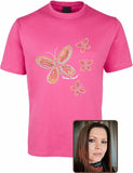 T Shirt Kids Regular Fit - Kathleen Buzzacott, Butterflies Design