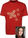 T Shirt Kids Regular Fit - Kathleen Buzzacott, Butterflies Design