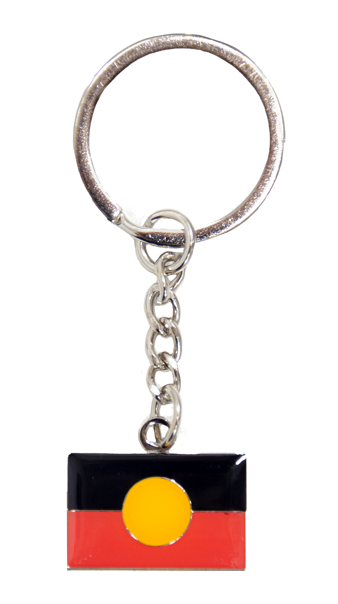 Aboriginal Flag Keyring