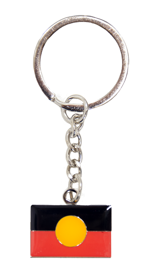 Aboriginal Flag Keyring