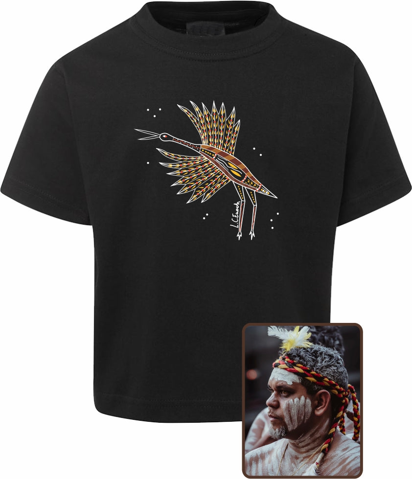 T Shirt Kids Regular Fit - Louis Enoch, Brolga Design