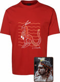 T Shirt Kids Regular Fit - Louis Enoch, Kangaroo Design
