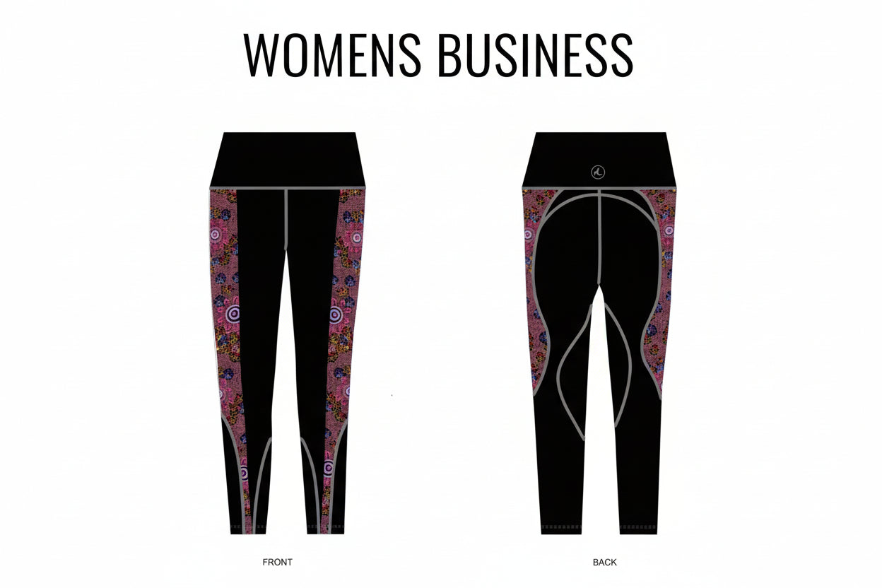 Bulurru Panel Print Leggings - Fair Dinkum Gifts