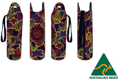 Wine Bottle Holder by Merryn Apma Daley - Fair Dinkum Gifts