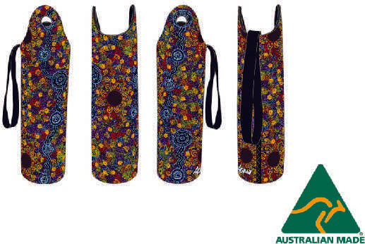 Wine Bottle Holder by Merryn Apma Daley - Fair Dinkum Gifts