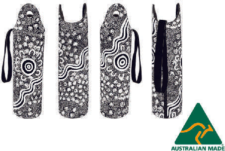 Wine Bottle Holder by Merryn Apma Daley - Fair Dinkum Gifts