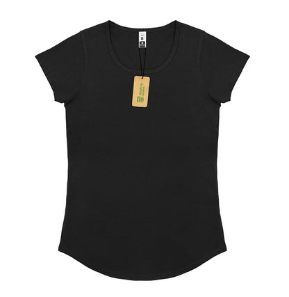 I Hate People T-Shirt - Ladies Scoop Neck 12301 - Fair Dinkum Gifts