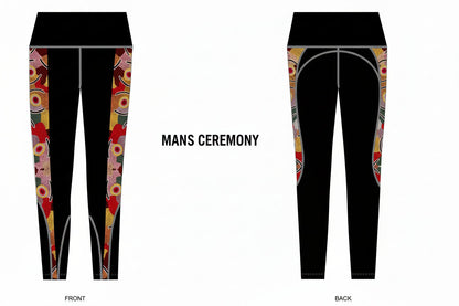 Bulurru Panel Print Leggings - Fair Dinkum Gifts