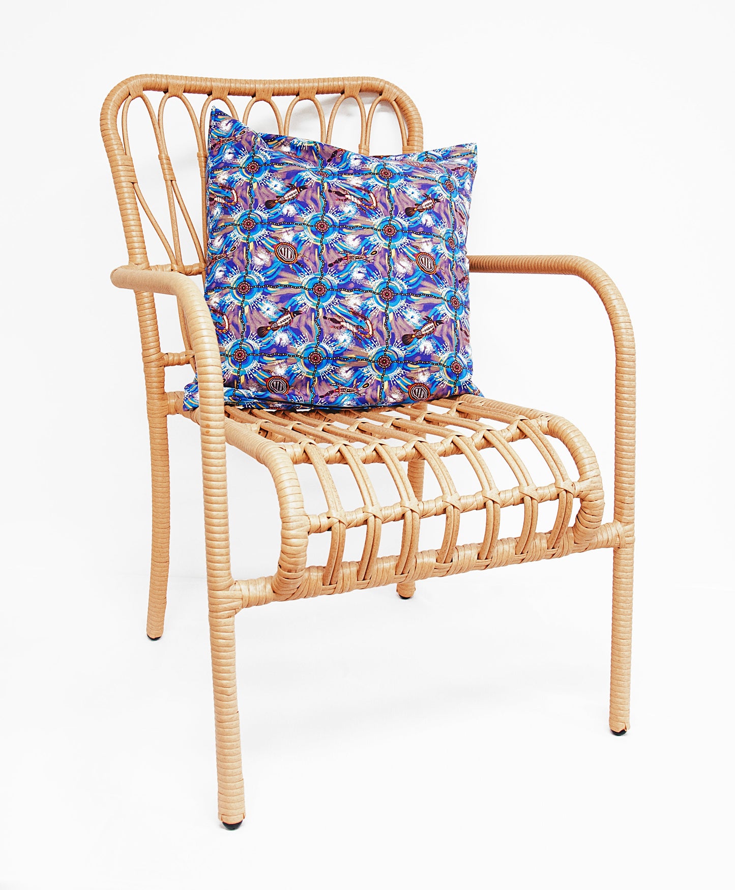 Cushion Cover - Meeting Place By Louis Enoch