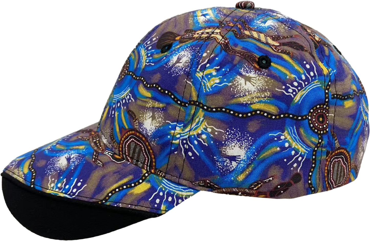 Bulurru Cotton Baseball Caps - Meeting Place Water - Fair Dinkum Gifts