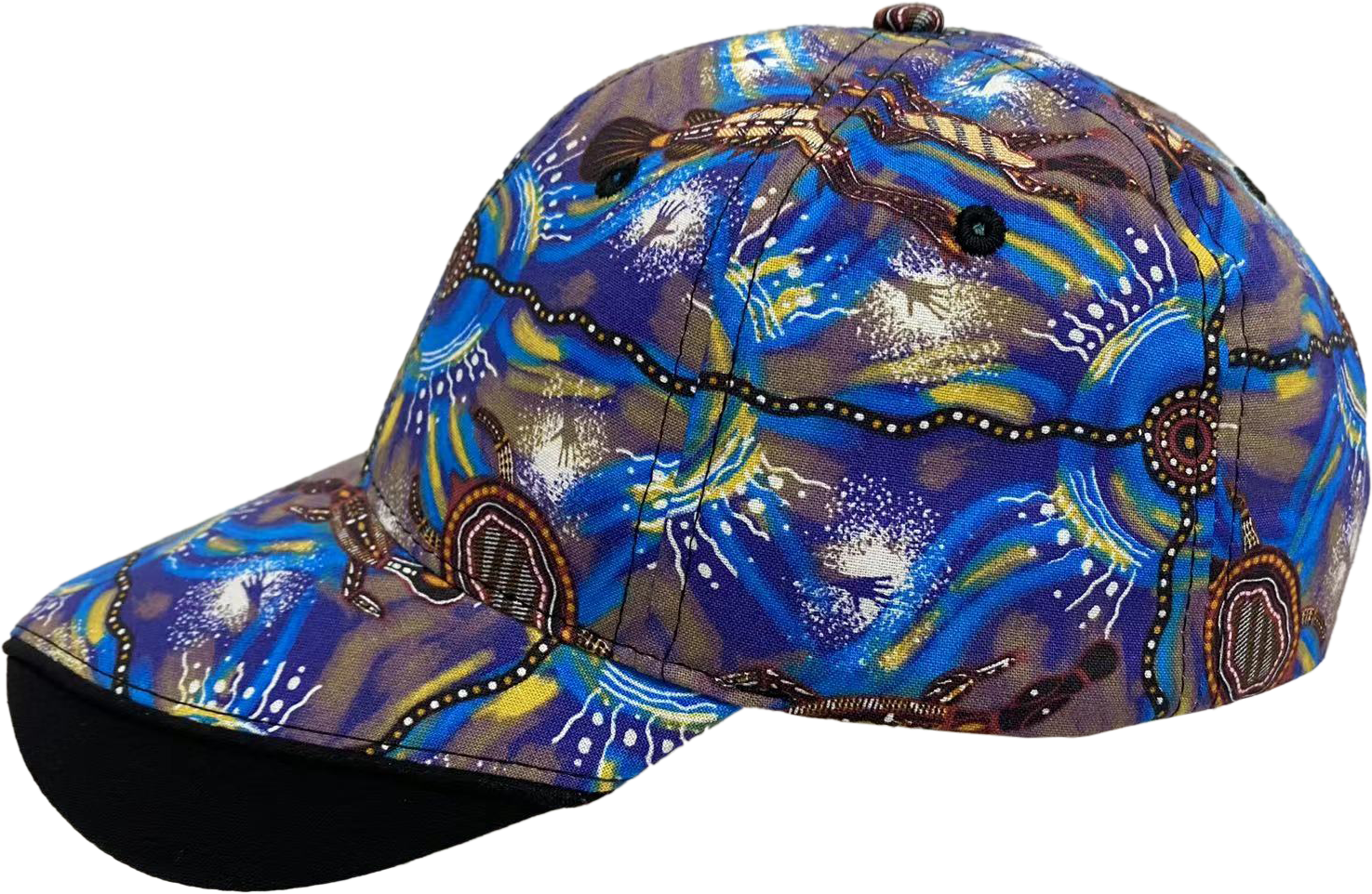 Bulurru Cotton Baseball Caps - Meeting Place Water - Fair Dinkum Gifts