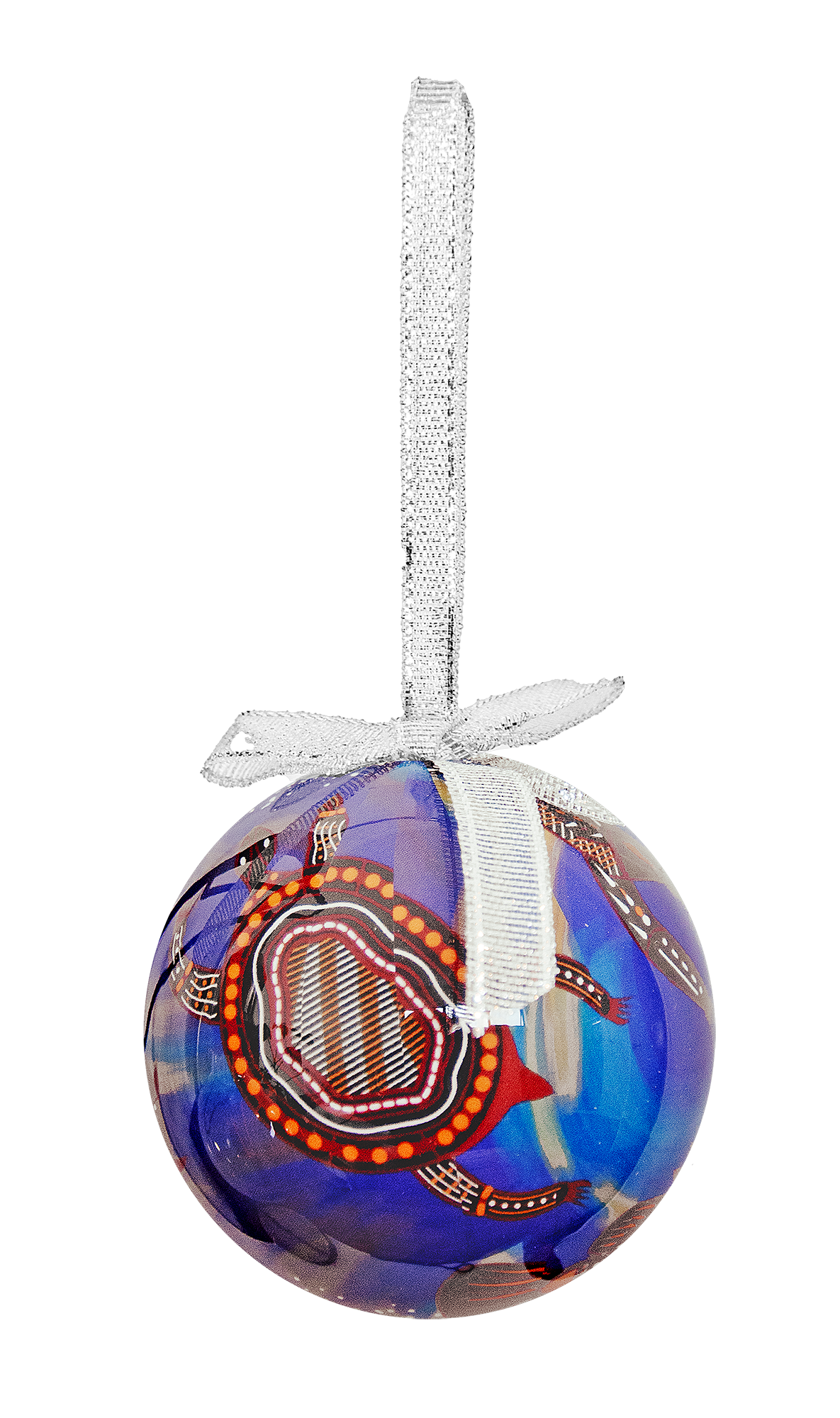 HANGING BAUBLE DECORATION IN BOX - ABORIGINAL DESIGNS