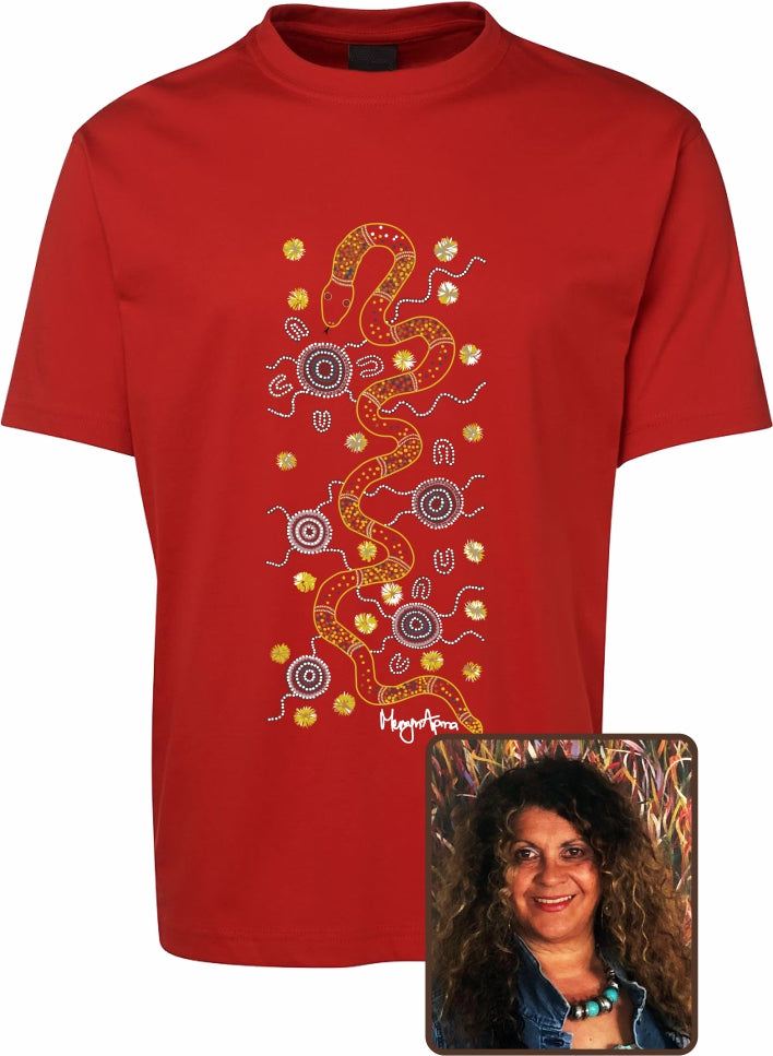 T Shirt Kids Regular Fit - Merryn Apma, Snake Design