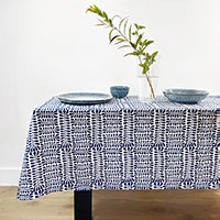Tablecloth Mitjili Napurrula Blue - Fair Dinkum Gifts
