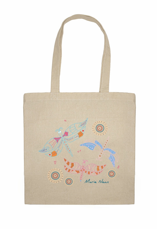 Shopping Tote Bag - Monya Bunguns (Beautiful Wings) By Marie Nean