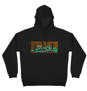 Adults Cozy Hoodie - Nandewar Hunting By Wendy Pawley