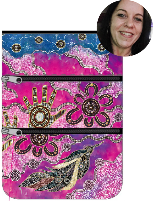 Compartment Zip Bag - Lady Boss By Nina Wright