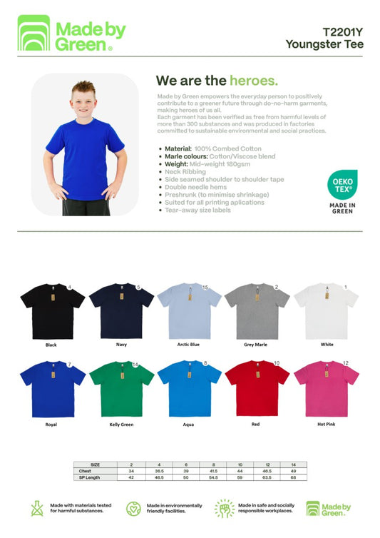 Blank Plain Kids T-Shirts