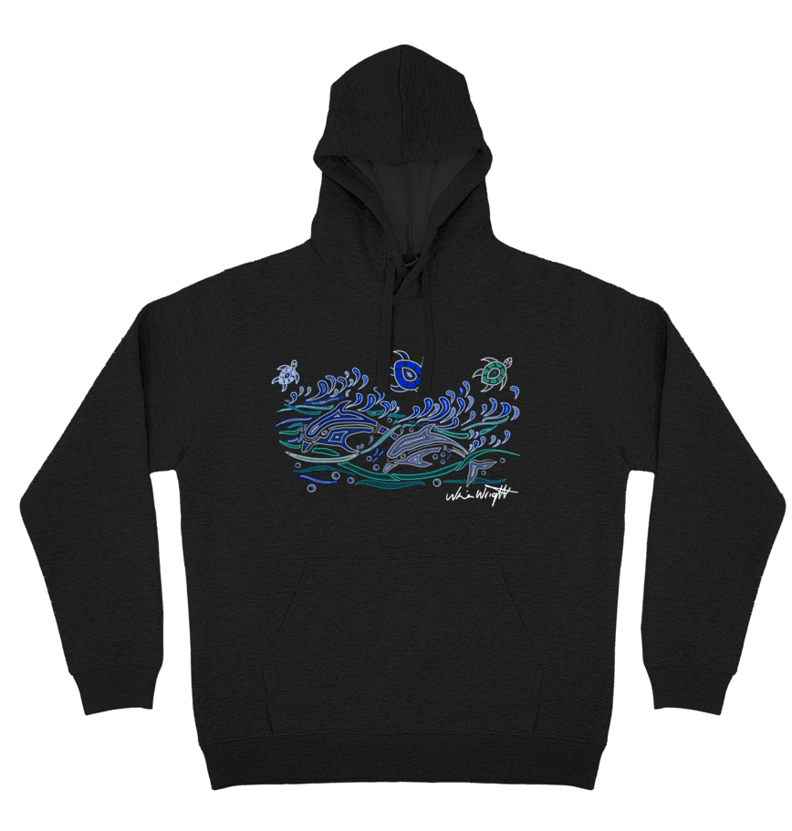 Adults Cozy Hoodie - Ocean Dreams By Nina Wright