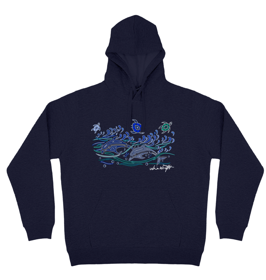 Adults Cozy Hoodie - Ocean Dreams By Nina Wright