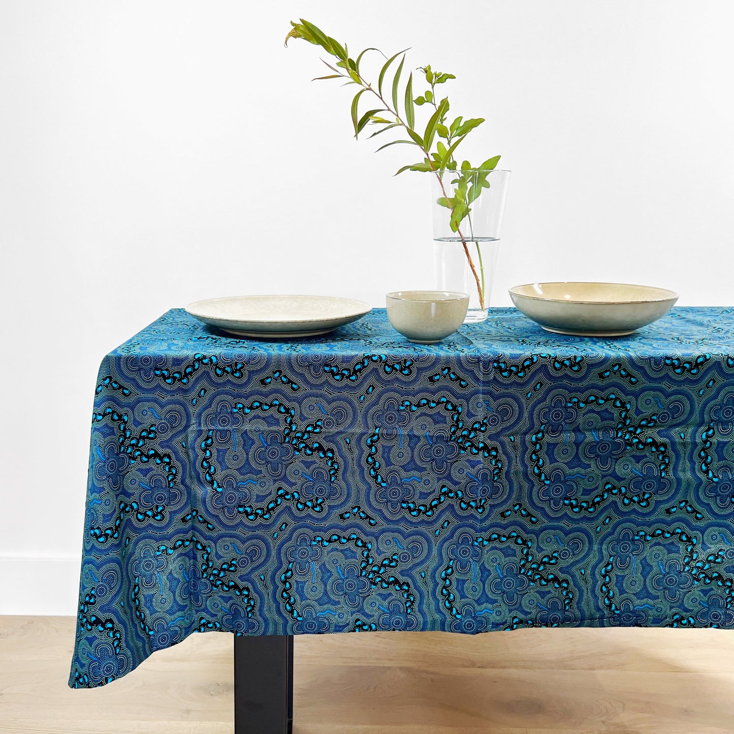 Aboriginal Rectangle Tablecloth Large - Fair Dinkum Gifts