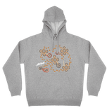 Adults Cozy Hoodie - On Walkabout Ochre By Karen Taylor