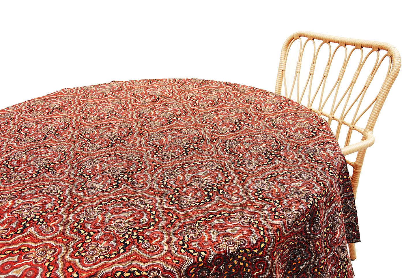 Bulurru Aboriginal Round Tablecloth