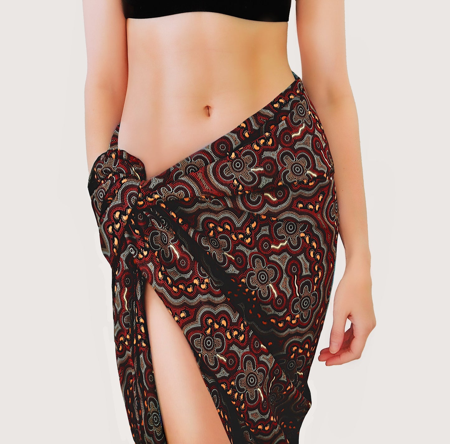 Bulurru Homespun Cotton Sarongs featuring Aboriginal Art