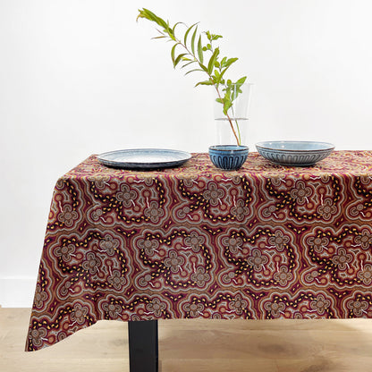 Aboriginal Rectangle Tablecloth Large - Fair Dinkum Gifts