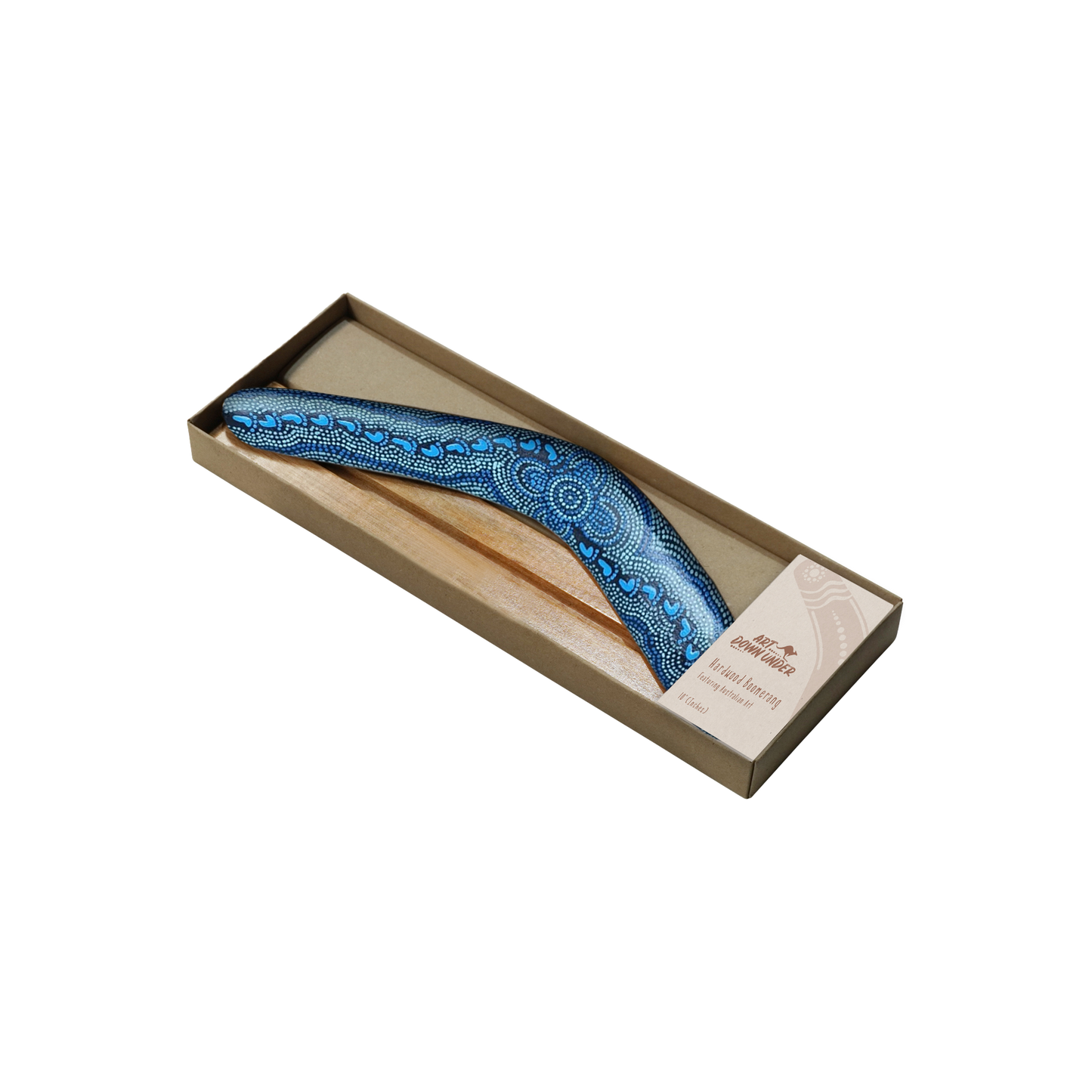 Boomerang - On Walkabout Blue By Karen Taylor