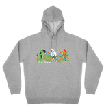 Adults Cozy Hoodie - Parrots Paradise By Susan Betts