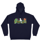 Adults Cozy Hoodie - Parrots Paradise By Susan Betts