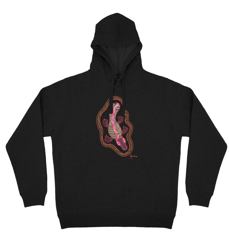 Adults Cozy Hoodie - Platypus By Debbie Scott