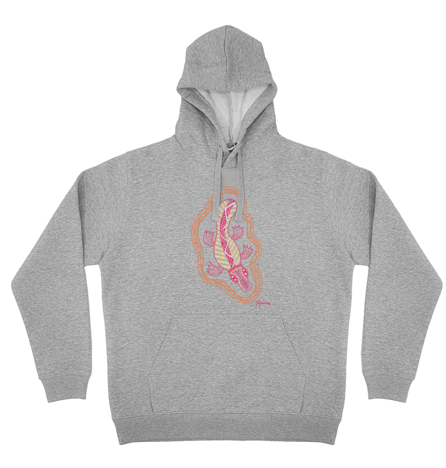 Adults Cozy Hoodie - Platypus By Debbie Scott