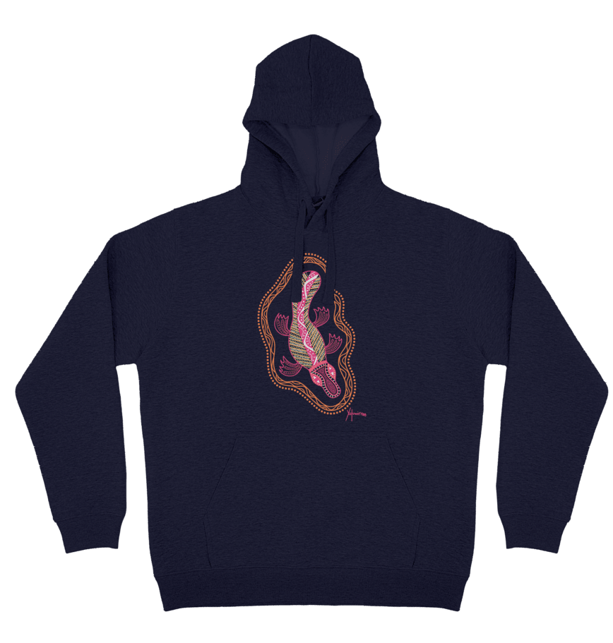 Adults Cozy Hoodie - Platypus By Debbie Scott