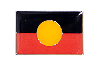 Aboriginal Flag Pin