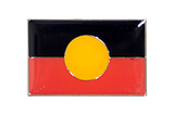Aboriginal Flag Pin