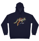 Adults Cozy Hoodie - Wawi (Red Kangaroo) By Nina Wright