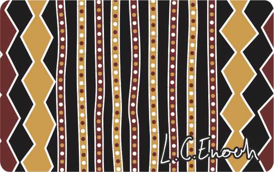 Flexi Magnet - Saltwater Meets Freshwater By Louis Enoch - Fair Dinkum Gifts