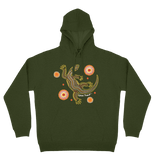 Adults Cozy Hoodie - Sand Goanna By Kathleen Buzzacott