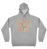 Adults Cozy Hoodie - Sand Goanna By Kathleen Buzzacott