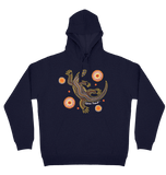 Adults Cozy Hoodie - Sand Goanna By Kathleen Buzzacott