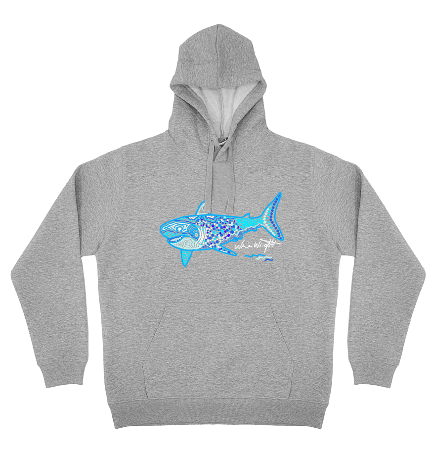 Adults Cozy Hoodie - Widhadha (Shark) By Nina Wright