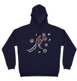 Adults Cozy Hoodie - Spinifex Hopping Mouse By Kathleen Buzzacott