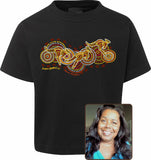 T Shirt Kids Regular Fit - Susan Betts, Desert Kangaroo Design